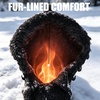 image:imageMens Waterproof Winter Snow Boots Comfort Hiking Outdoor BootsBlack