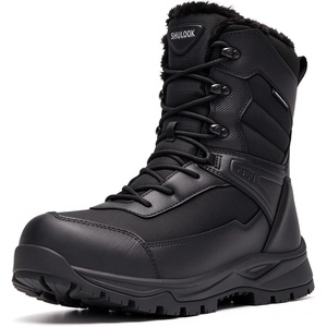 image:imageMens Waterproof Winter Snow Boots Comfort Hiking Outdoor BootsBlack